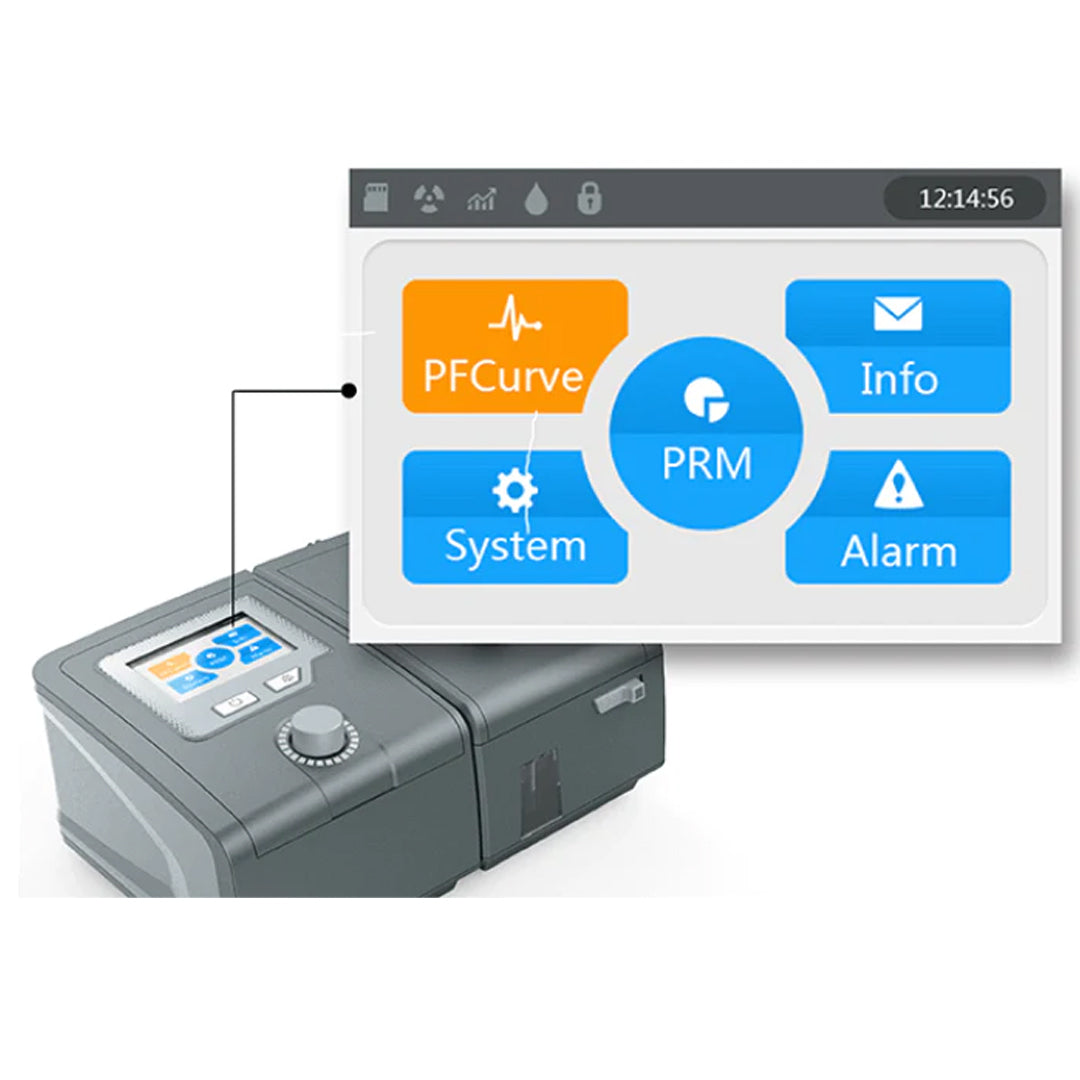 Respivox Resplus Auto BiPAP Machine With Heated Humidifier, 5 Working Mode